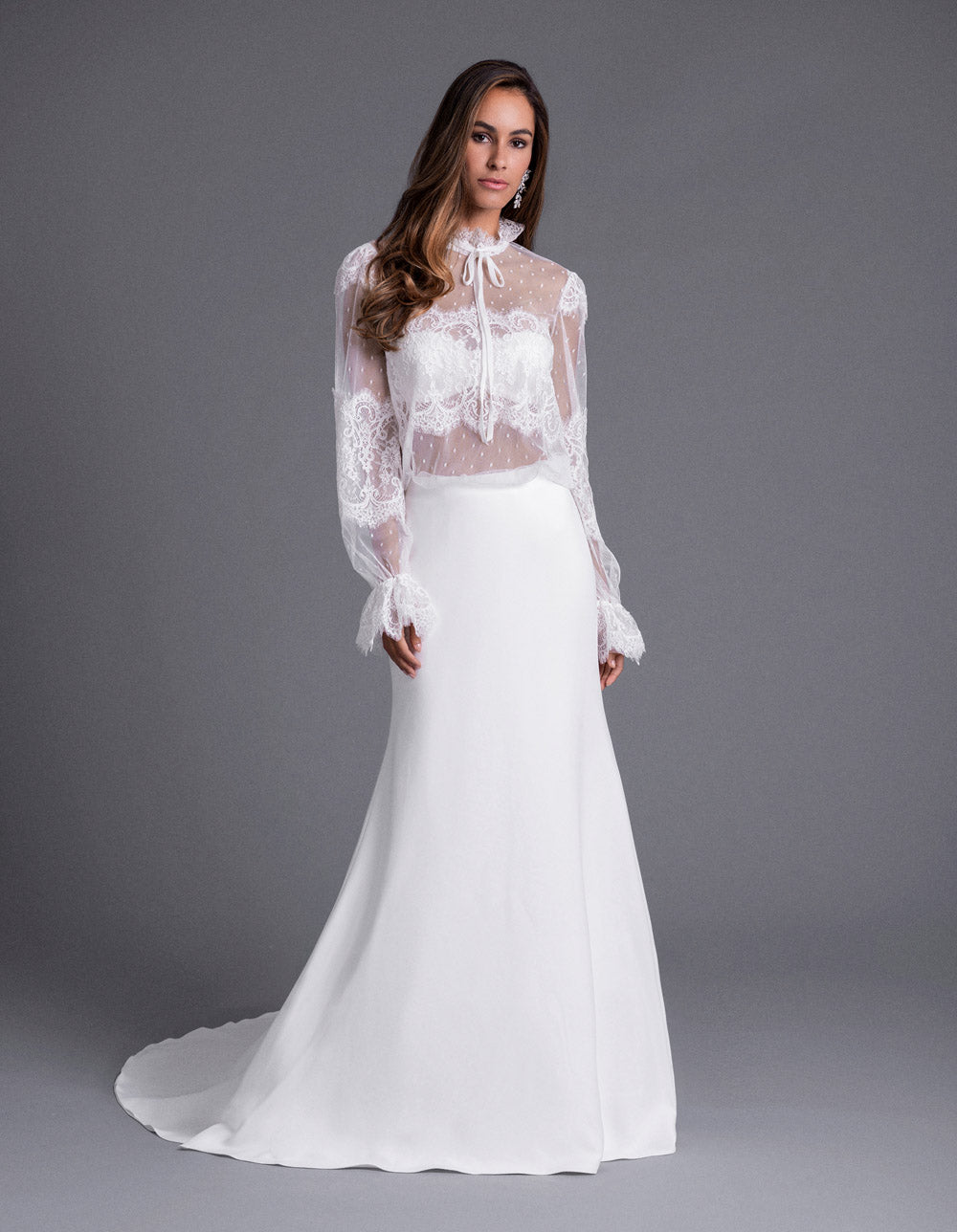 Blouse store wedding dress