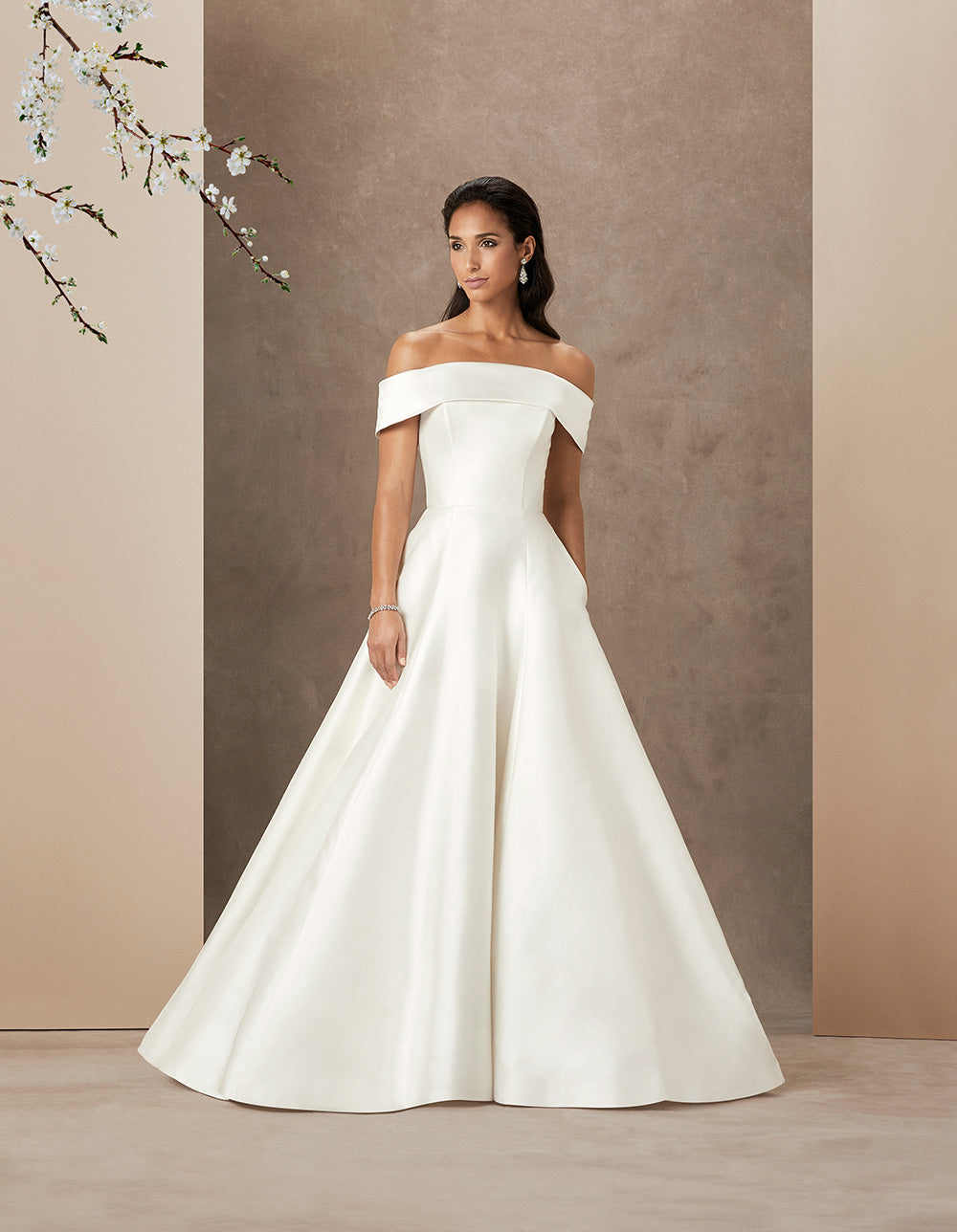 Claret Designer Wedding Dress from Caroline Castigliano | Caroline 