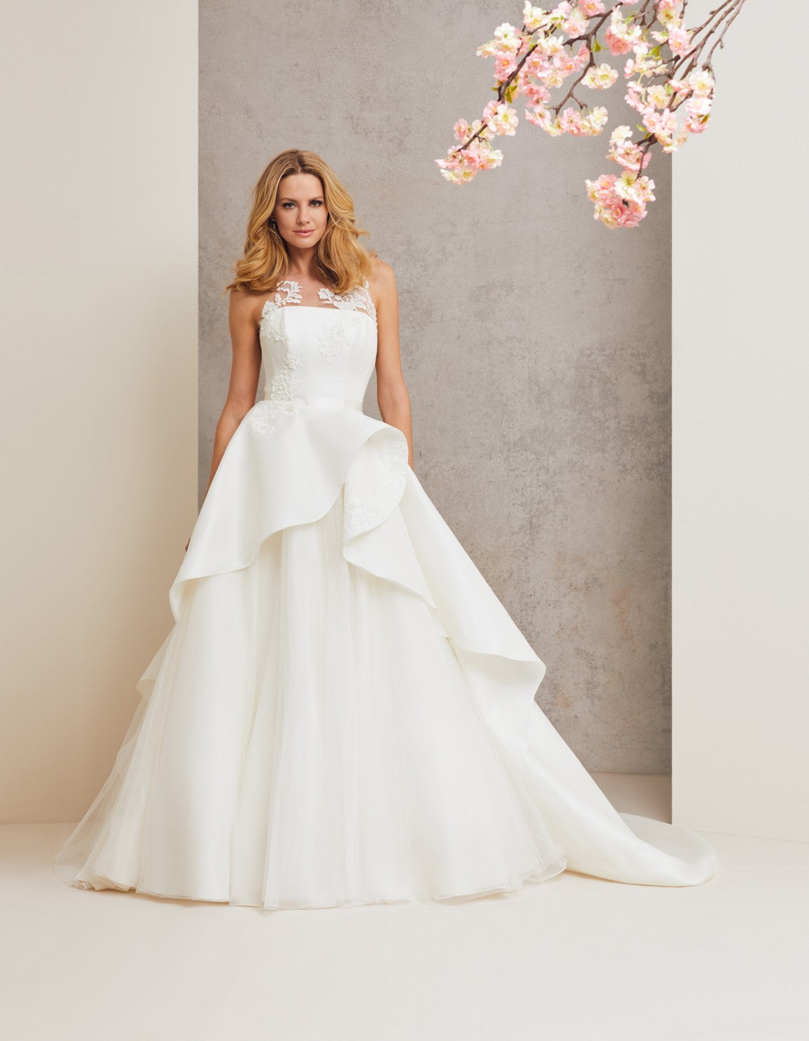 Head Over Heels Designer Wedding Dress from Caroline Castigliano