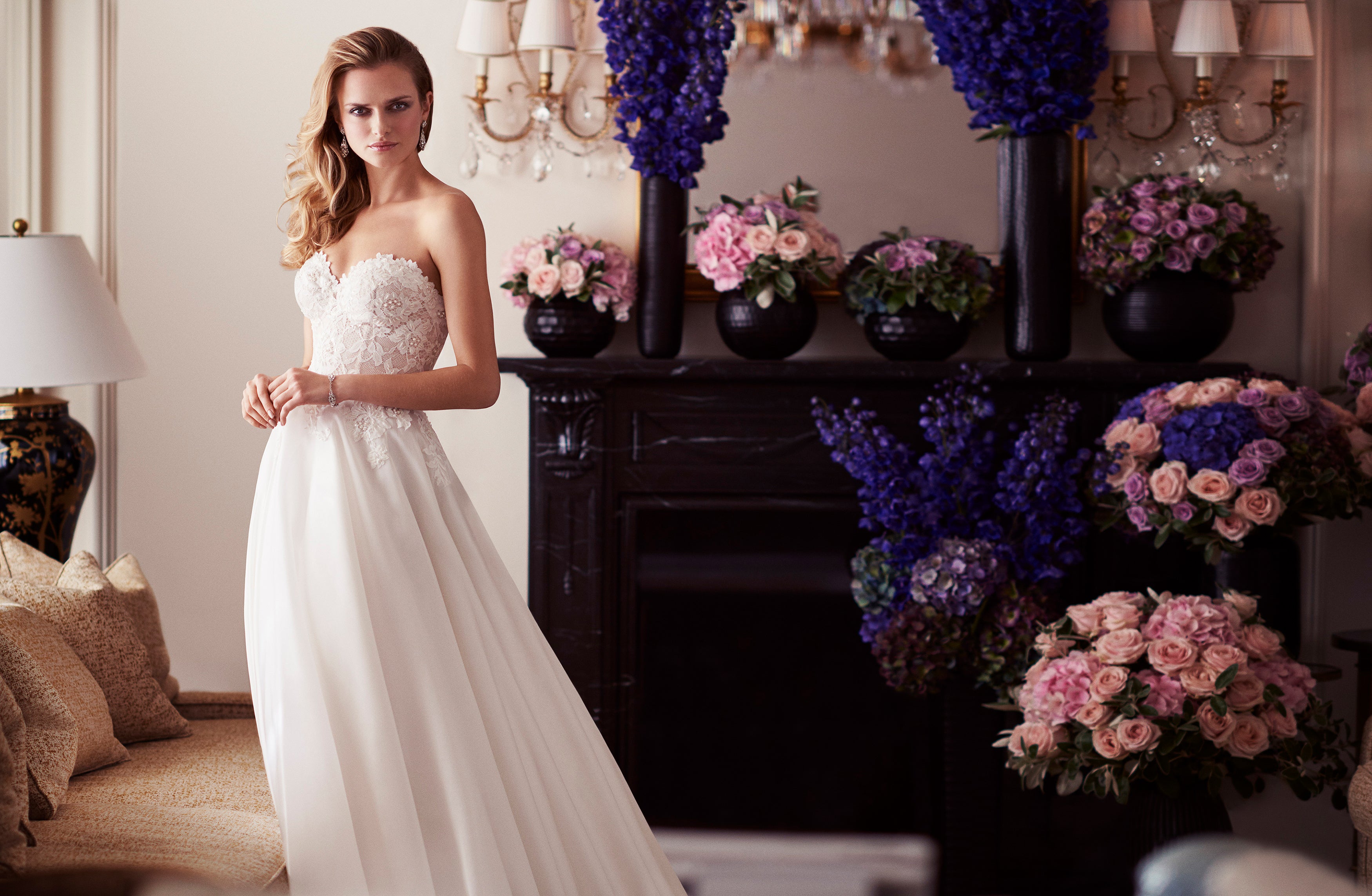 Paislee designer wedding gowns by Caroline Castigliano